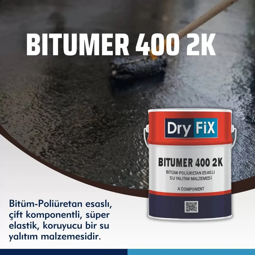 Bitüm Poliüretan Su Yalıtım Malzemesi Bitumer 400 2K Uygulama Görseli 2