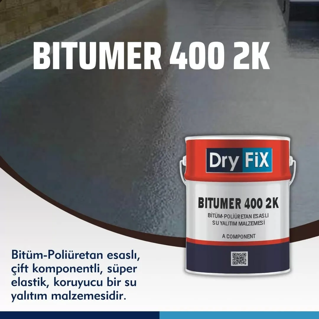 Bitüm Poliüretan Su Yalıtım Malzemesi Bitumer 400 2K Uygulama Görseli 3