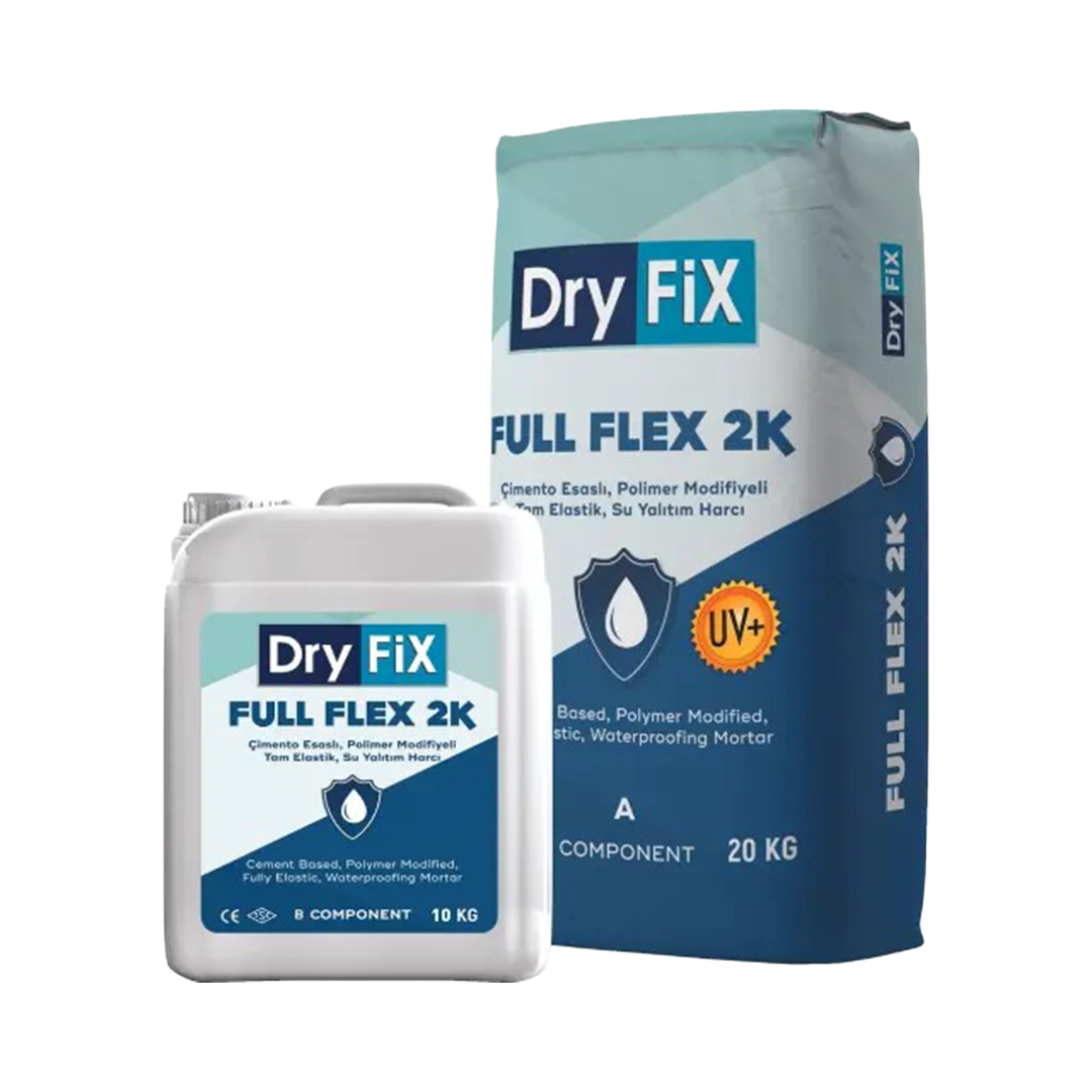 FULL FLEX 2K UV Dayanımlı Su Yalıtım Harcı