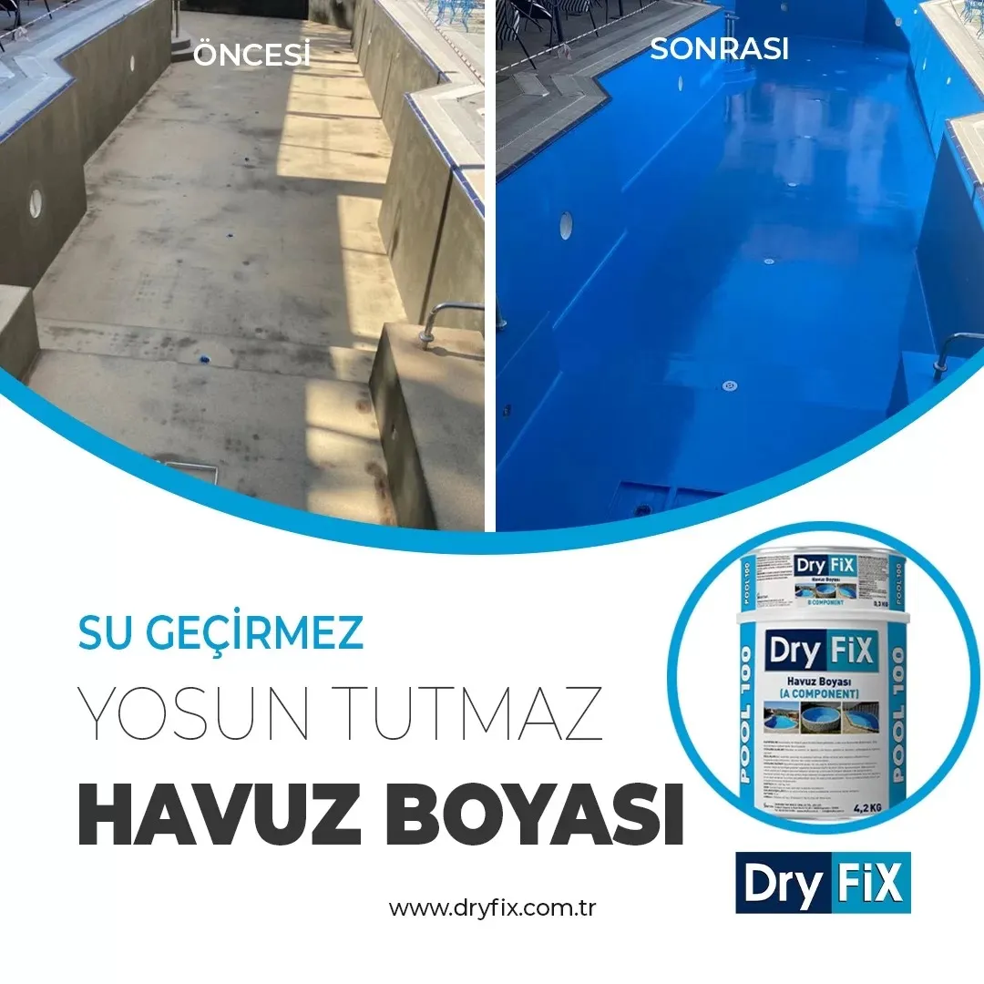 Havuz Boyası Pool 100 Uygulama Görseli 7