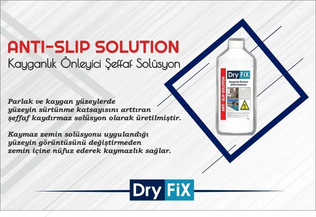 Kaydırmaz Solüsyon Anti Slip Solution