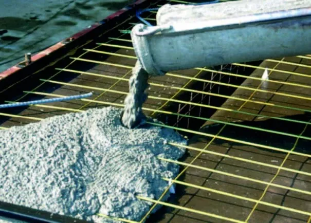 Mortar and Concrete Admixture LATEX 100 Application Image