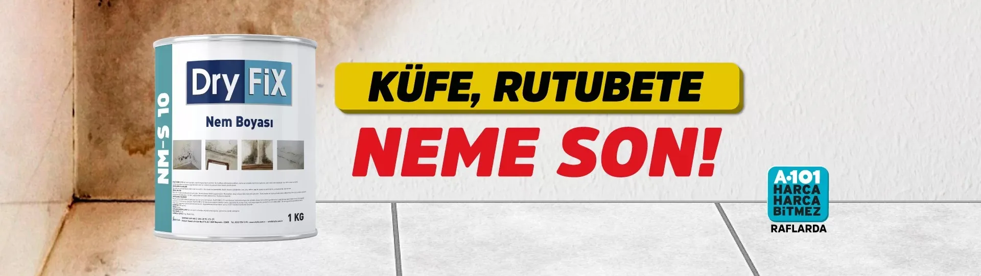 Nem ve Rutubet Boyası NM-S-10