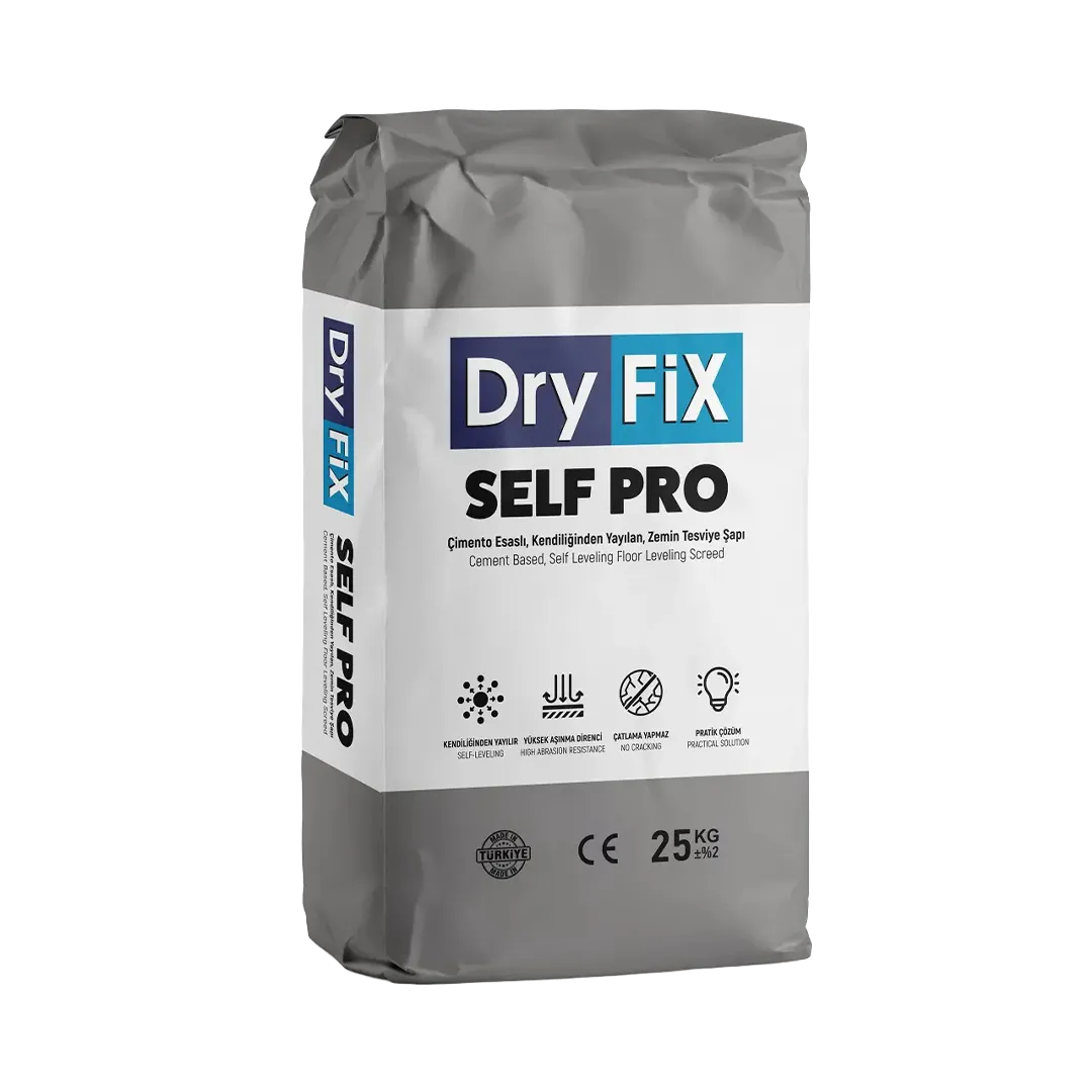 SELF PRO Kendiliğinden Yayılan Zemin Tesviye Şapı