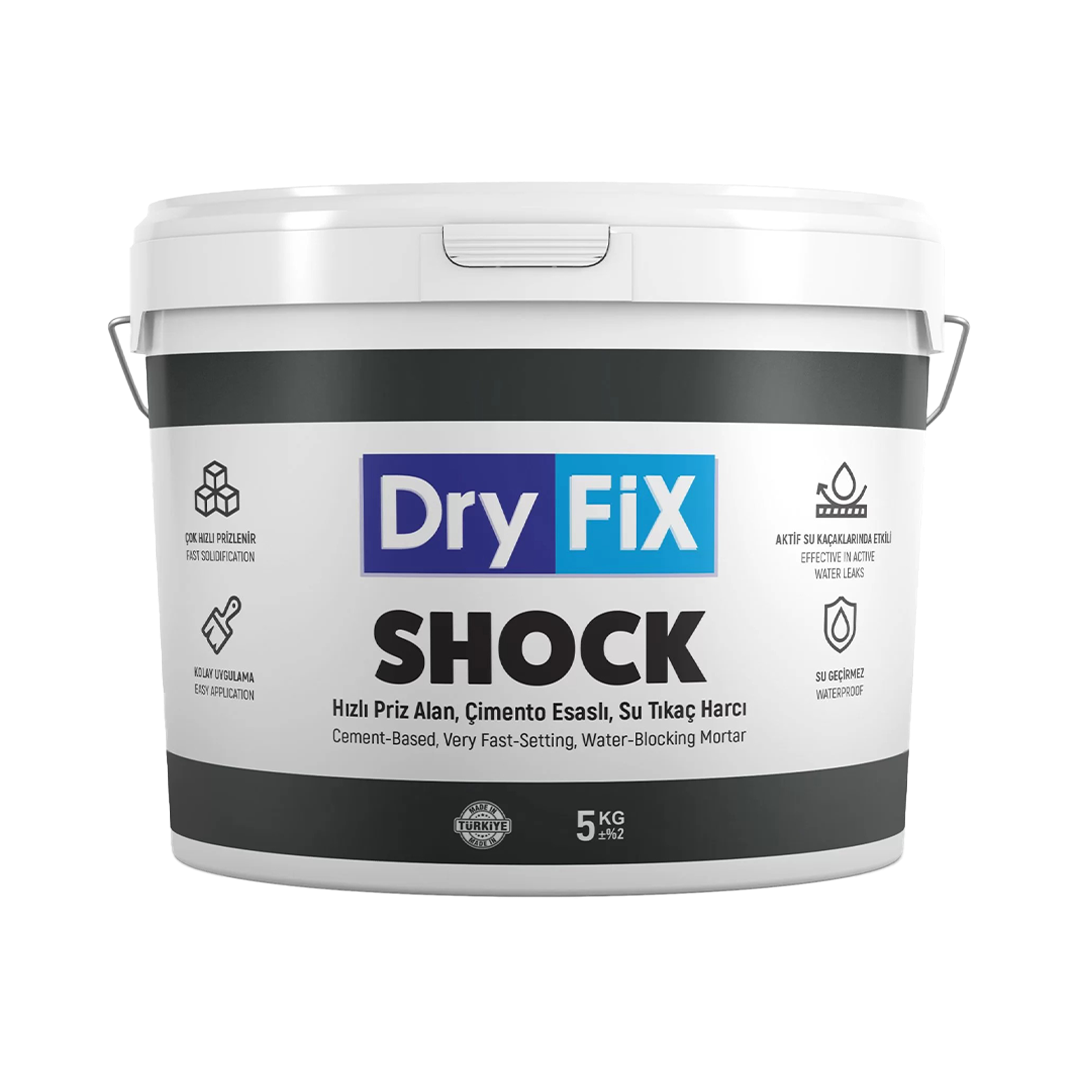 SHOCK Su Tıkaç Harcı