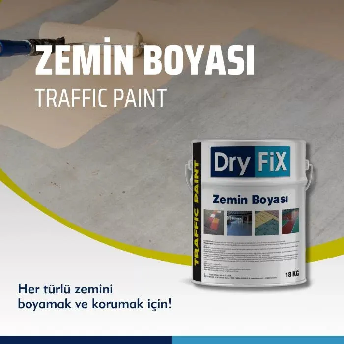Zemin Boyası Traffic Paint Uygulama Görseli 9