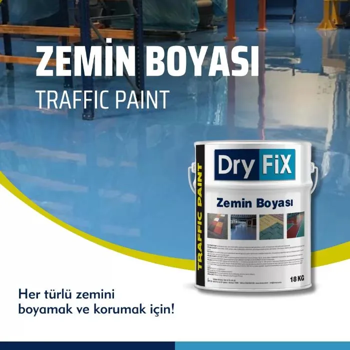 Zemin Boyası Traffic Paint Uygulama Görseli 1