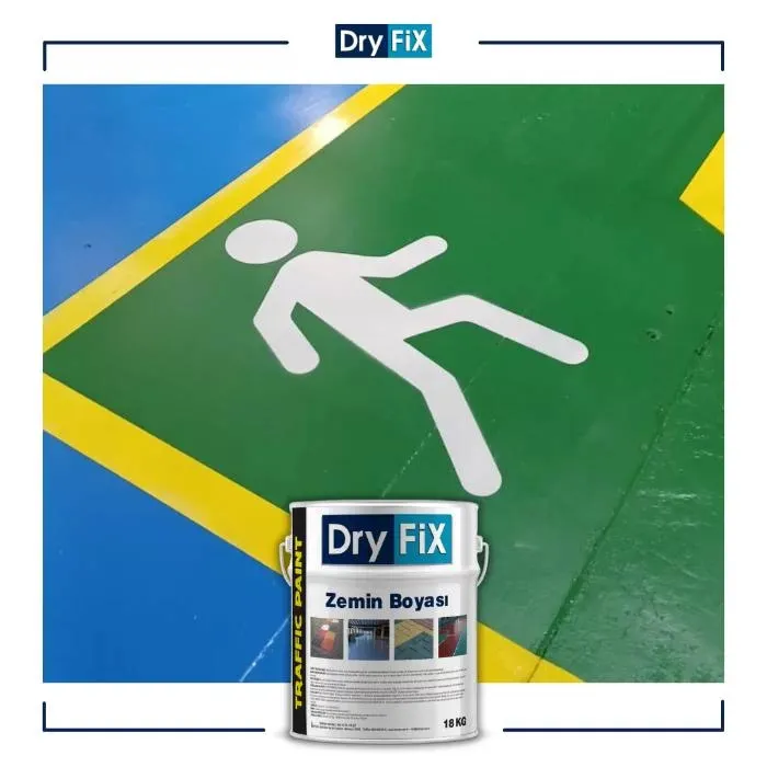 Zemin Boyası Traffic Paint Uygulama Görseli 4