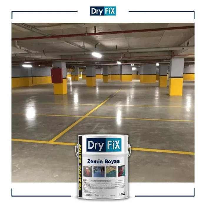Zemin Boyası Traffic Paint Uygulama Görseli 5