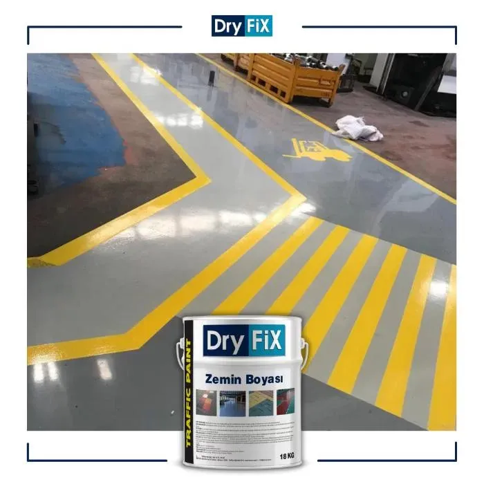 Zemin Boyası Traffic Paint Uygulama Görseli 6